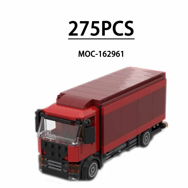 

MOC-162961 Набор строительных блоков-контейнеров для грузовиков LKW, 275 штук транспортных средств, детский подарок на день рождения, рождественская игрушка в подарок