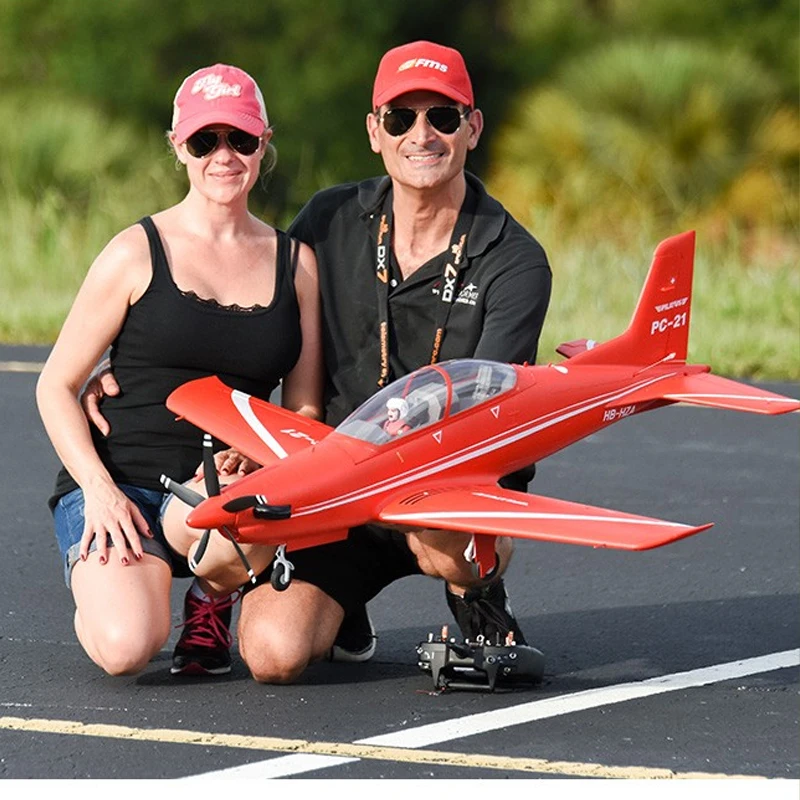 

FMS 1100mm PC-21 Piratus turboprop trainer remote control fixed-wing aircraft model RC toy PNP version