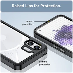 For Nothing Phone 2 Case for Nothing Phone 2 Cover Shell Bumper Coque Capa Para Silicone Back Phone Case for Nothing Phone 2 1