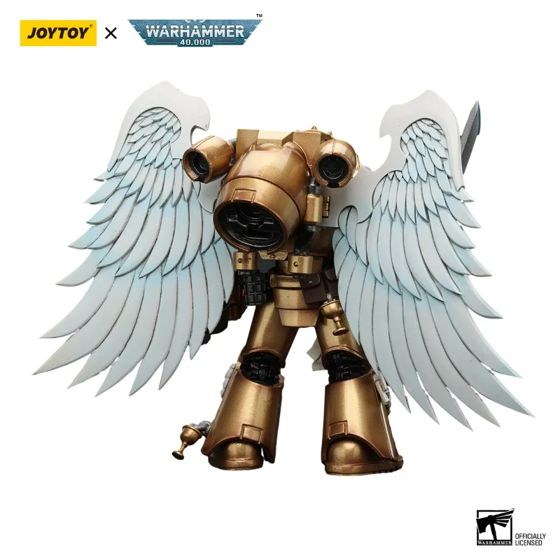 [Przedsprzedaż] JOYTOY 1/18 figurka Warhammer 40K Blood Angels Sanguinary Guard Anime Model wojskowy chłopiec prezent na boże narodzenie