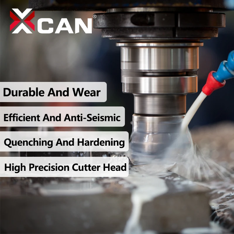 XCAN Milling Cutter BAP400 R100 R63 Face Mill Cutter with Carbide Insert APMT1604 CNC Mill Lathe Tool