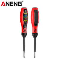 ANENG B18 Word/cross Screwdrivers Neon Bulb Indicator Tester Pen NCV AC 450V Voltage Induction Meter Pocket Beep Alarm Test Tool