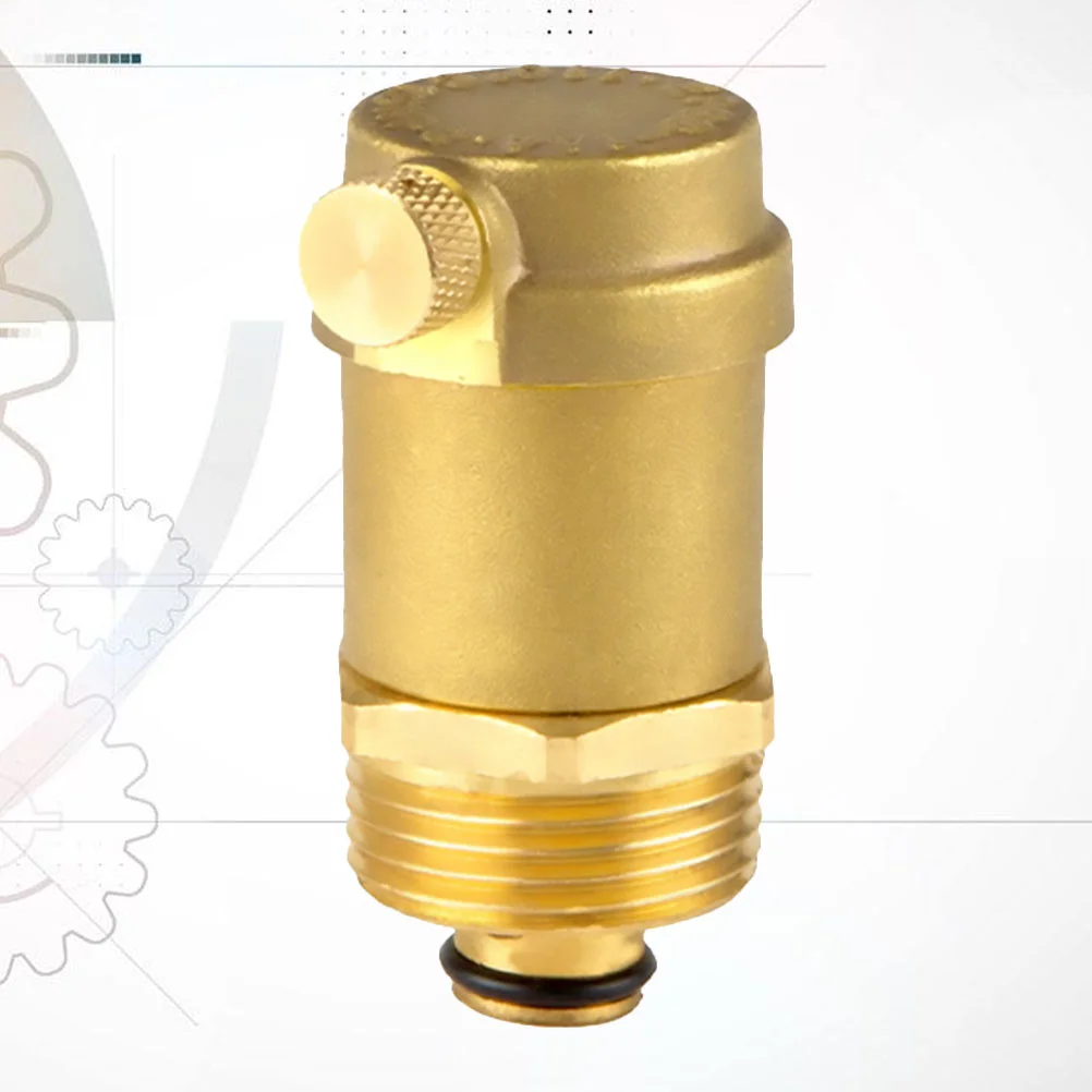 1Pc Professional and Durable Automatic Bleed Brass Automatic Bleed valve pressure valve door exhaust valve