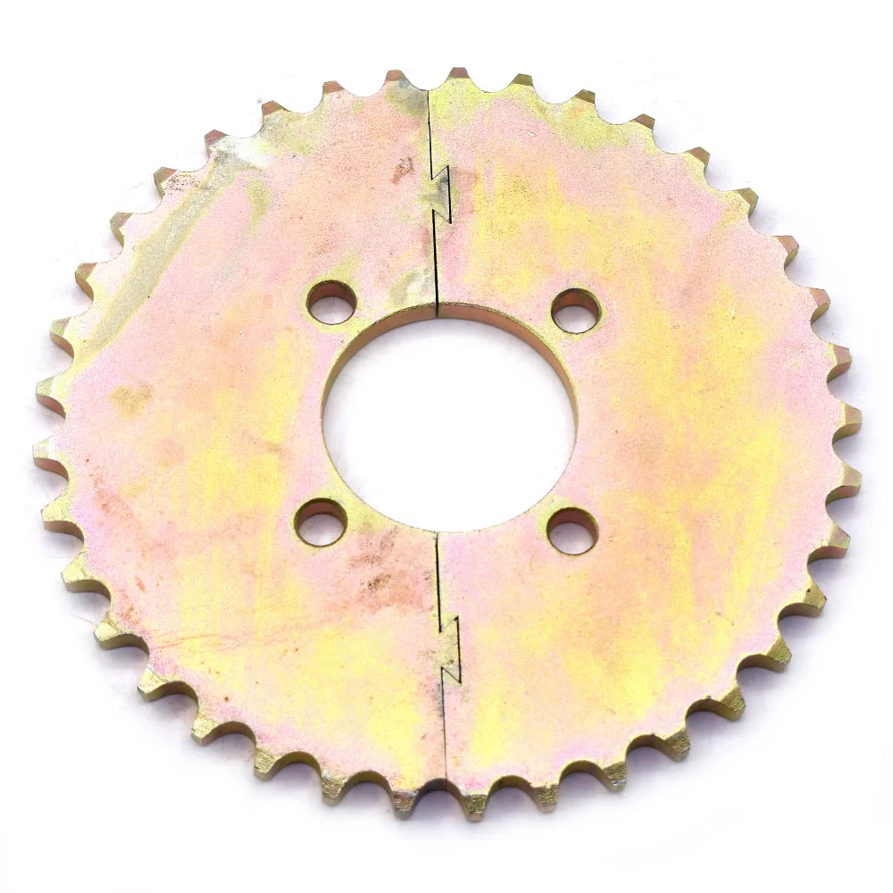 1pc 530 big sprocket 58mm 35T Splittable Sprockets For ATV Kart 530 Chain Modification Parts