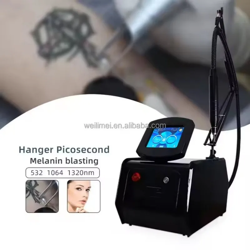 pico laser tattoo remover 1064nm 532nm 1320nm picosecond laser machine