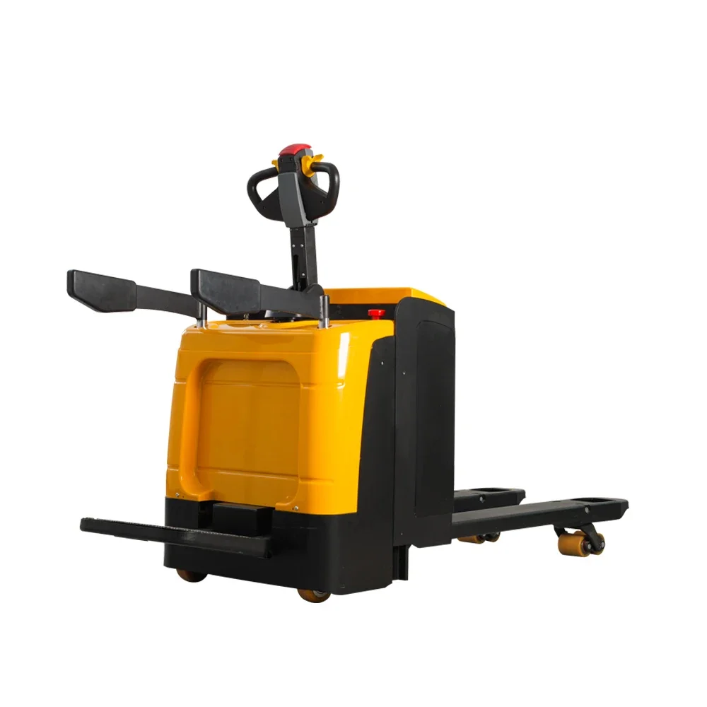 factory direct cheaper price electric pallet truck with acid batteries and handler