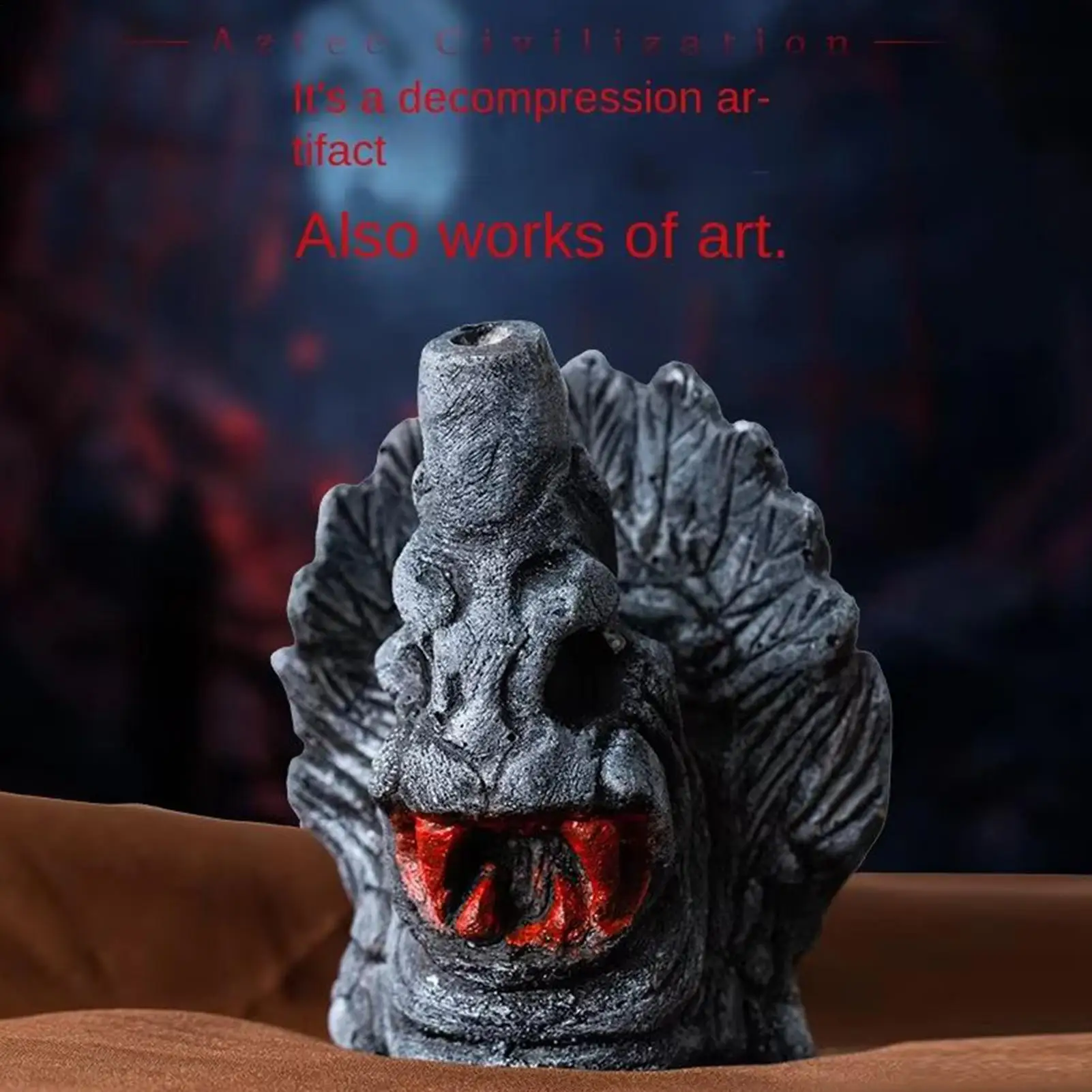 الأزتيك الموت صافرة هالوين مصاص دماء جو مخيف الداعم المحمولة التخييم المشي لمسافات طويلة ملعب لوازم ألعاب الحفلات #3