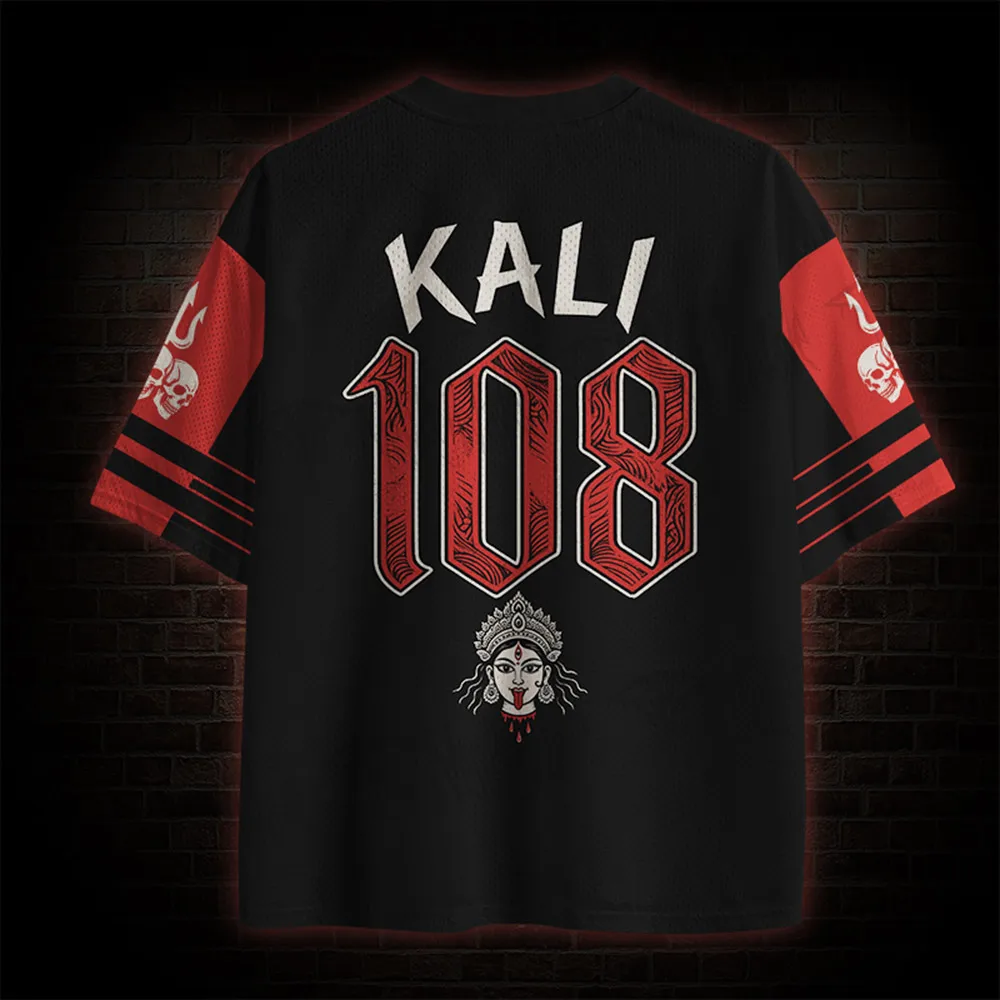 2026 New Nordic Mythical Theme Sports Fashion Short Sleeve V-neck Street View Clothing Mythical Fan Gifts T-shirt   Halloween