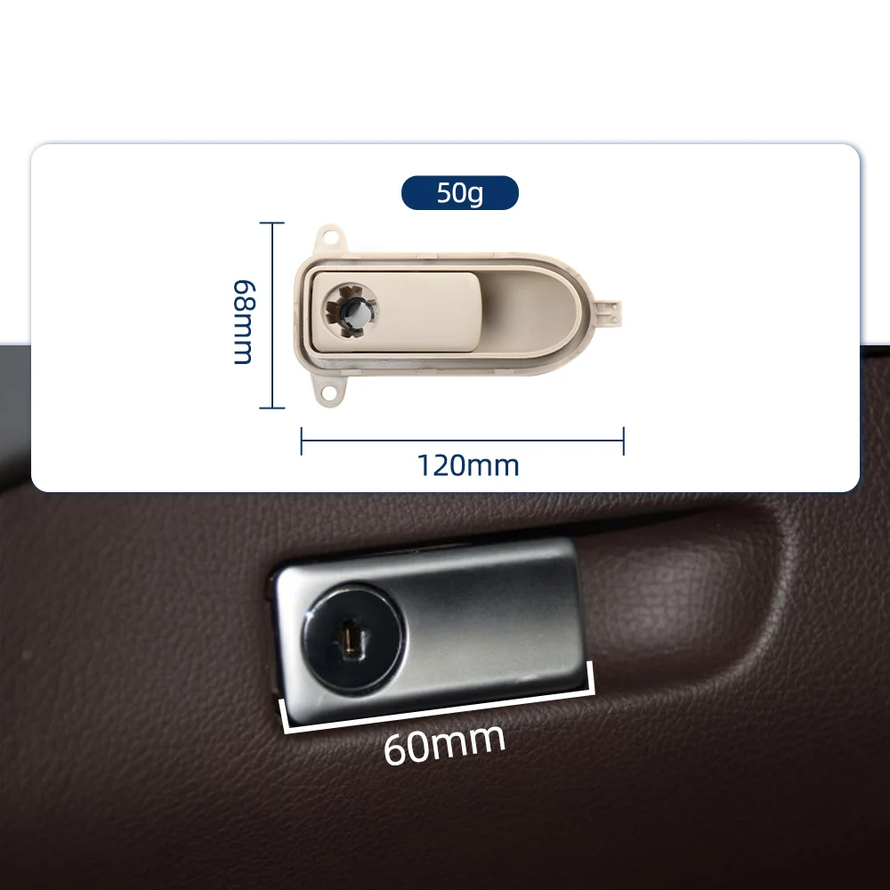 

For Mercedes Benz W205 W253 Car Glove Box Handle Cover Lid Lock Toolbox Glove Boxes Cover Switch For Ben C GLC Class C200 GLC260