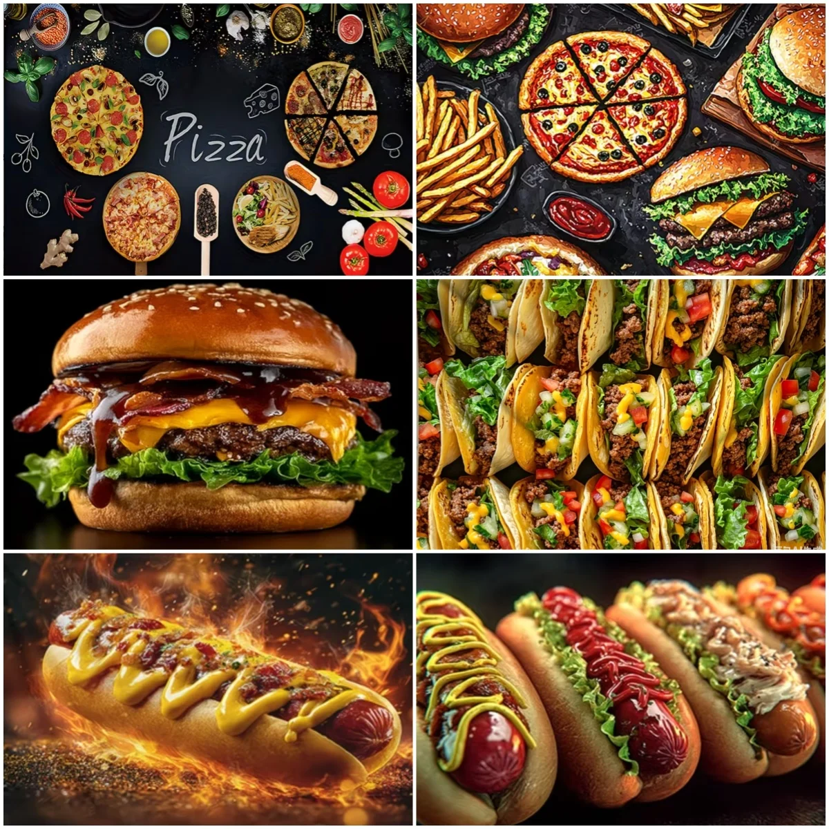 Baby Food Restaurant - Fast Food Hot Dog Tema Parti