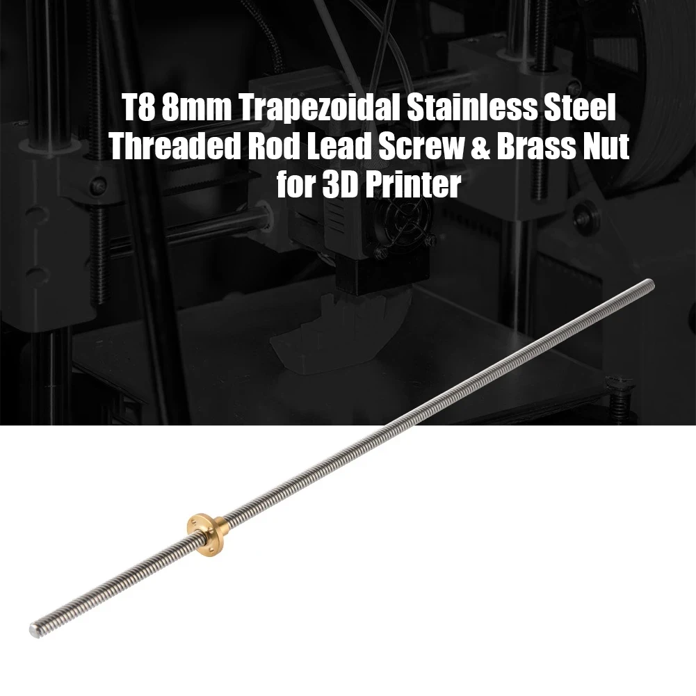 

Leads Screw Rod Rustproof Metal Threaded Screw Rod For 3D Printer