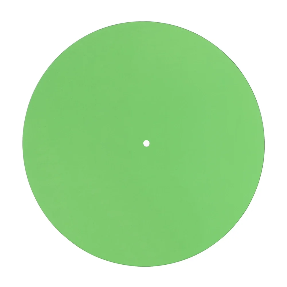 Bass Anti Static LP Mat White Black Green Acrylic Fresh Model Look Long Lasting Fresh Model Look Tighter Sound
