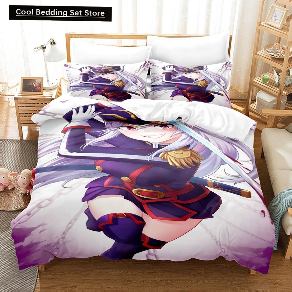 

3D Anime Chained Soldier Bedding Set Single Twin Full Queen King Size Bed Set Adult Kid Bedroom Duvet cover Sets Home Textiles