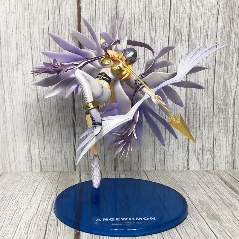 

New Digimon Angewomon Magna Angemon Figurine Angewomon Anime Action Figure Pvc Model Doll Collection For Birthday Gift Toy