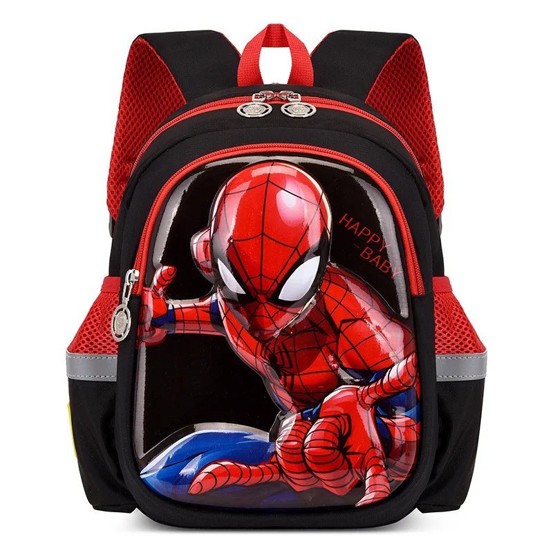 New Disney cartoon Avengers 3D Spider-Man boys School Bag New Kindergarten Baby Children\'s Small Backpack Cute Backpack