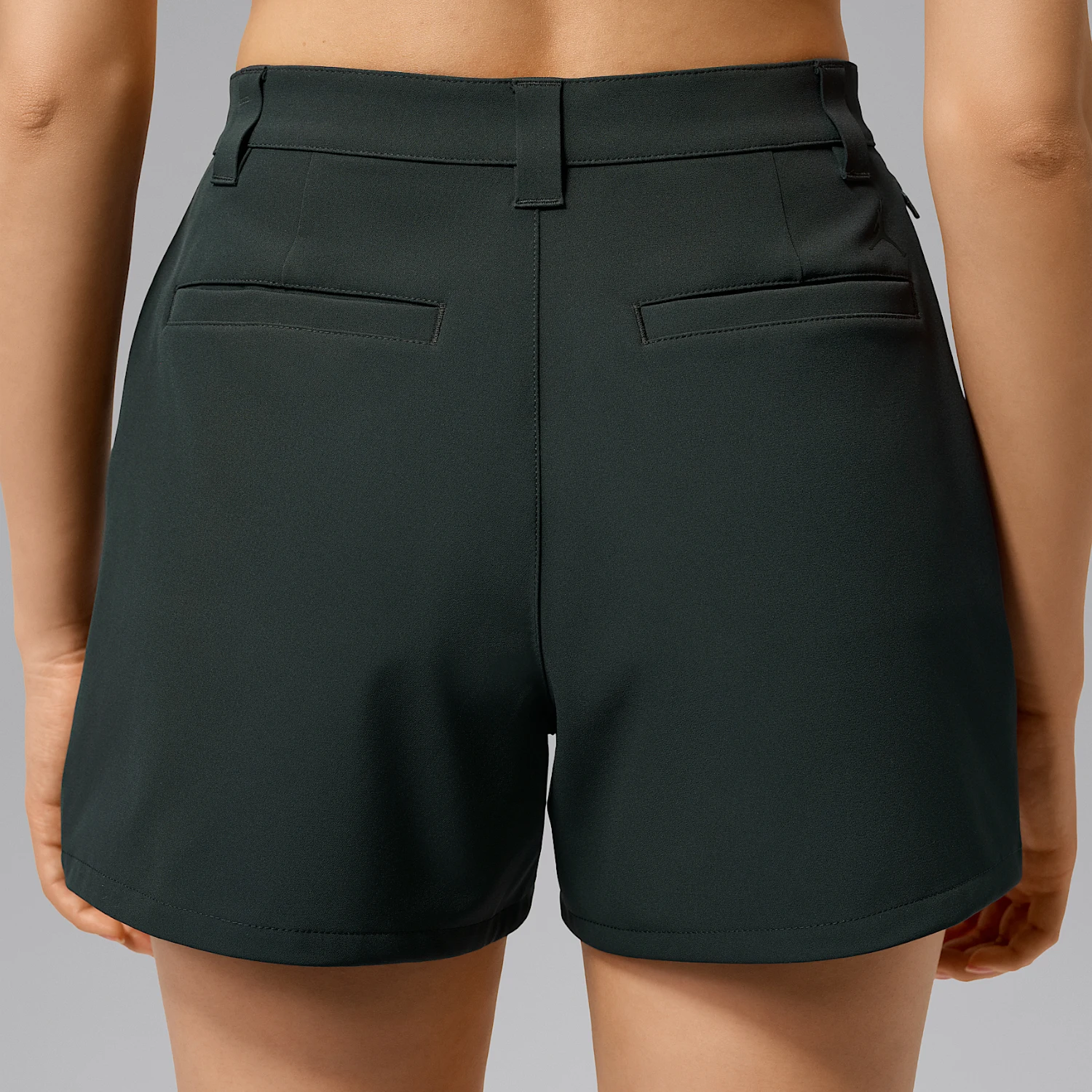 Nike genuine women's fashionable and comfortable simple mid waist buckle casual shorts IM8564-010