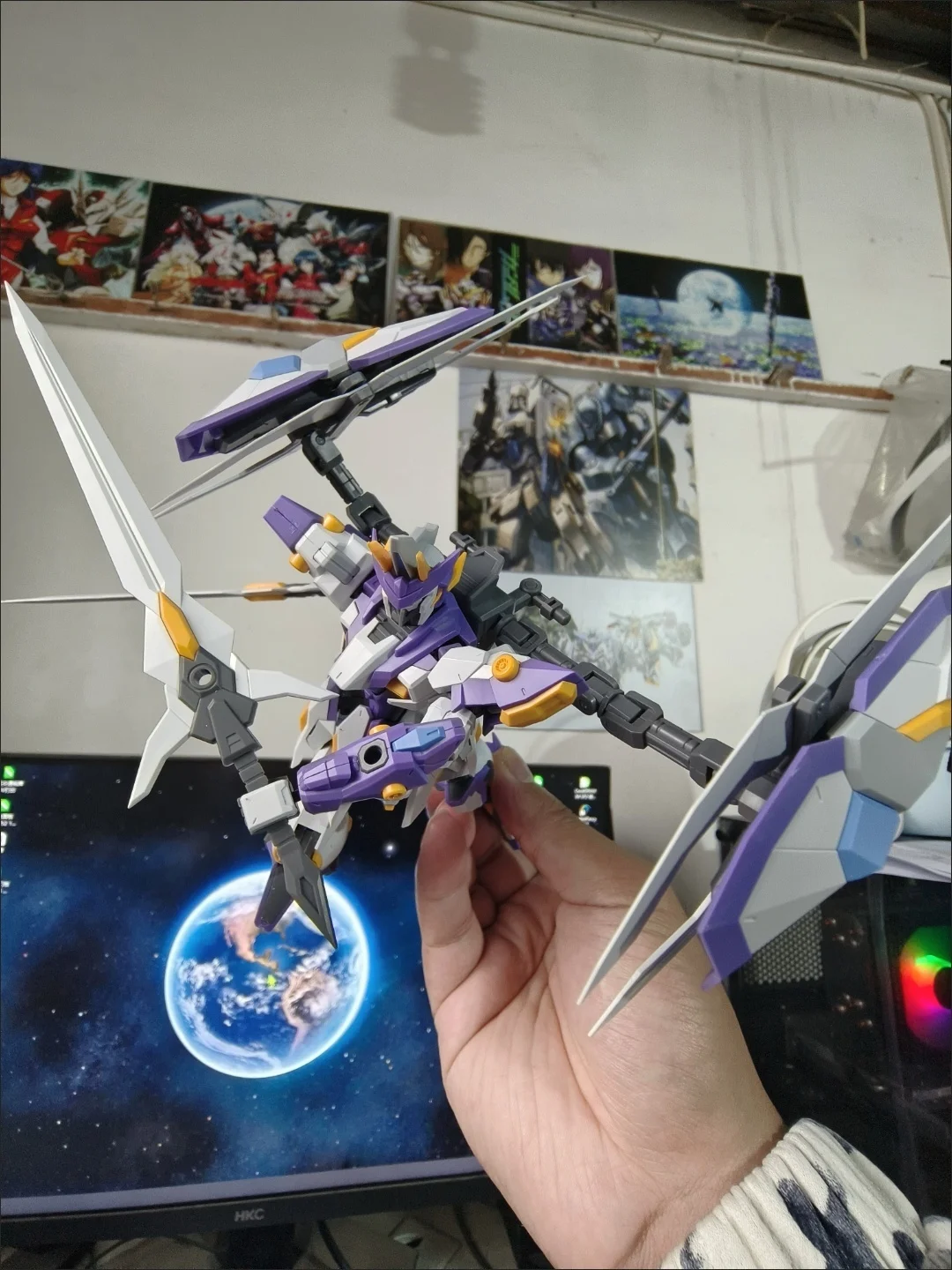 1/144 Snaa Sc-004 Aegis فارس أخيل عمل تمثال بولي كلوريد الفينيل المنقولة الدائمة أطقم منمذجة غرفة جمع الشكل عيد ميلاد لعبة الهدايا