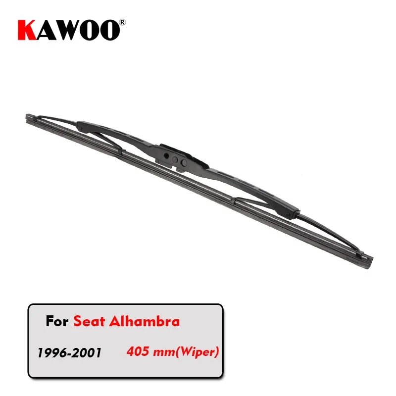 

KAWOO Car Rear Wiper Blade Blades Back Window Wipers Arm For Seat Alhambra Hatchback (1996-2001) 405mm Car Accessories Styling