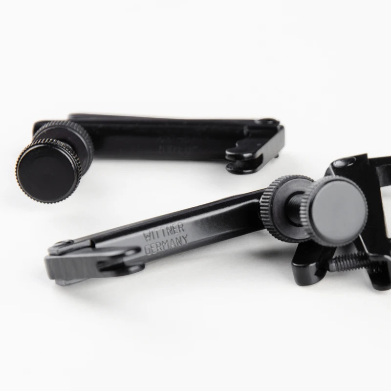 Wittner Cello Fine Tuner Adjuster for Professional Pure Black Alloy Steel 4/4-3/4 Size Universal, 1 Piece