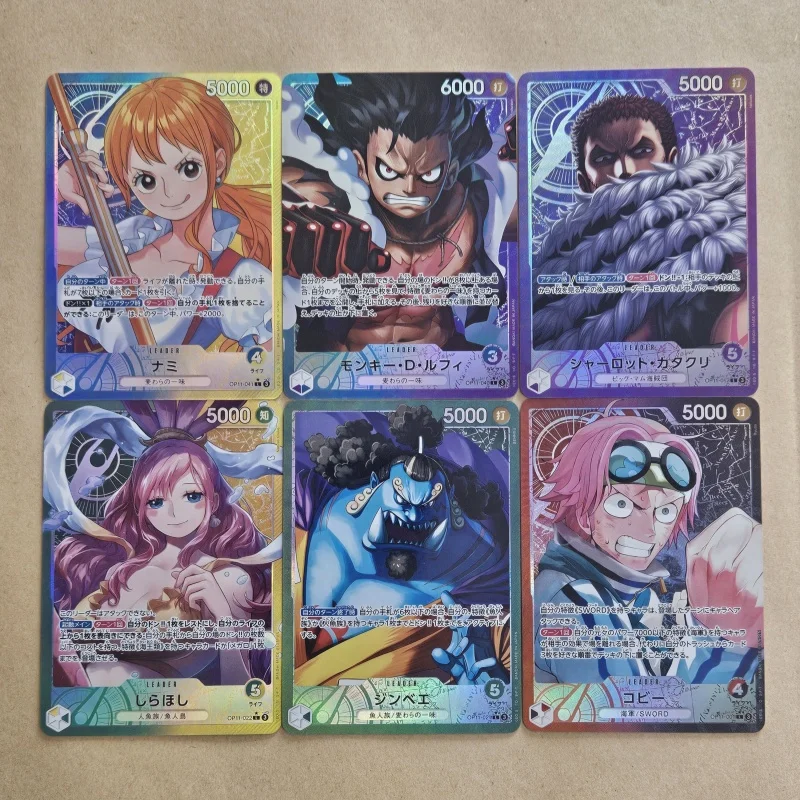 DIY Een Stuk Opcg 05 Nika Luffy Collectie Kaart Breking Kleur Flash Opcg 05 Luffy Anime Kaart Gift Speelgoed
