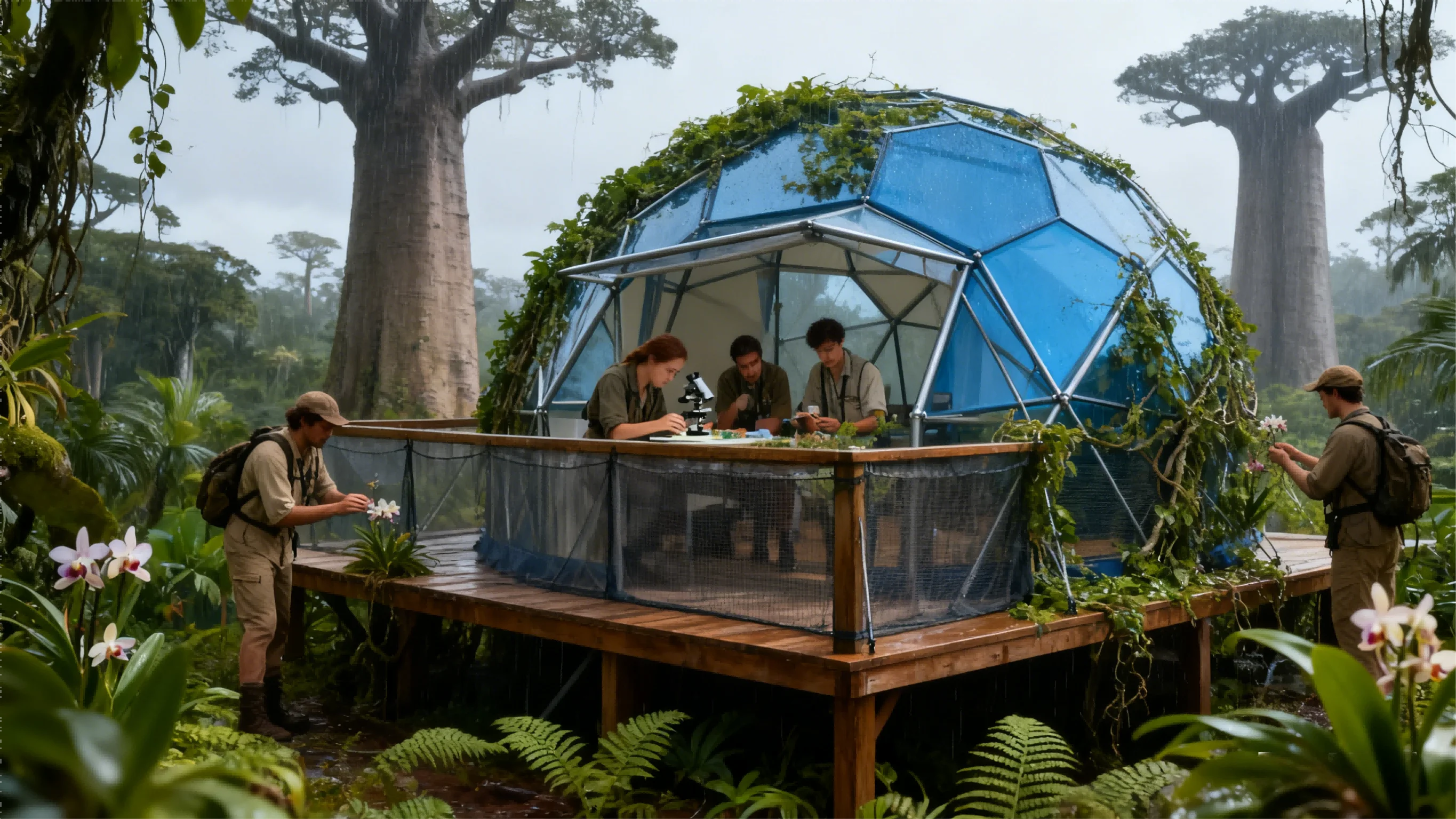 Luxury Aluminum Framework Geodesic Glass Dome House Tent With Glass Windows