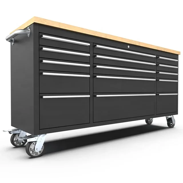 

Steel Garage Tool Trolley Cart Metal Tool Drawer Cabinet Storage Tool Box With Drawers