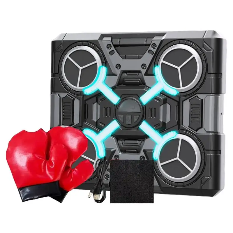 

Boxing Machine Musical Boxing Machine Electronic Boxing Music Workout Multifunctional Music Punching Machine Wall Boxing