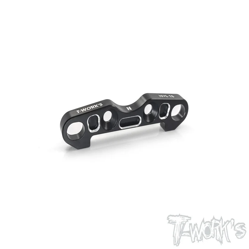 Original T works TO-243-FLH 7075-T6 Alum. Front Lower Sus. Mount ( Rear/ High Mount ) For Kyosho MP9 TKI3/TKI4/MP9e EVO Rc part