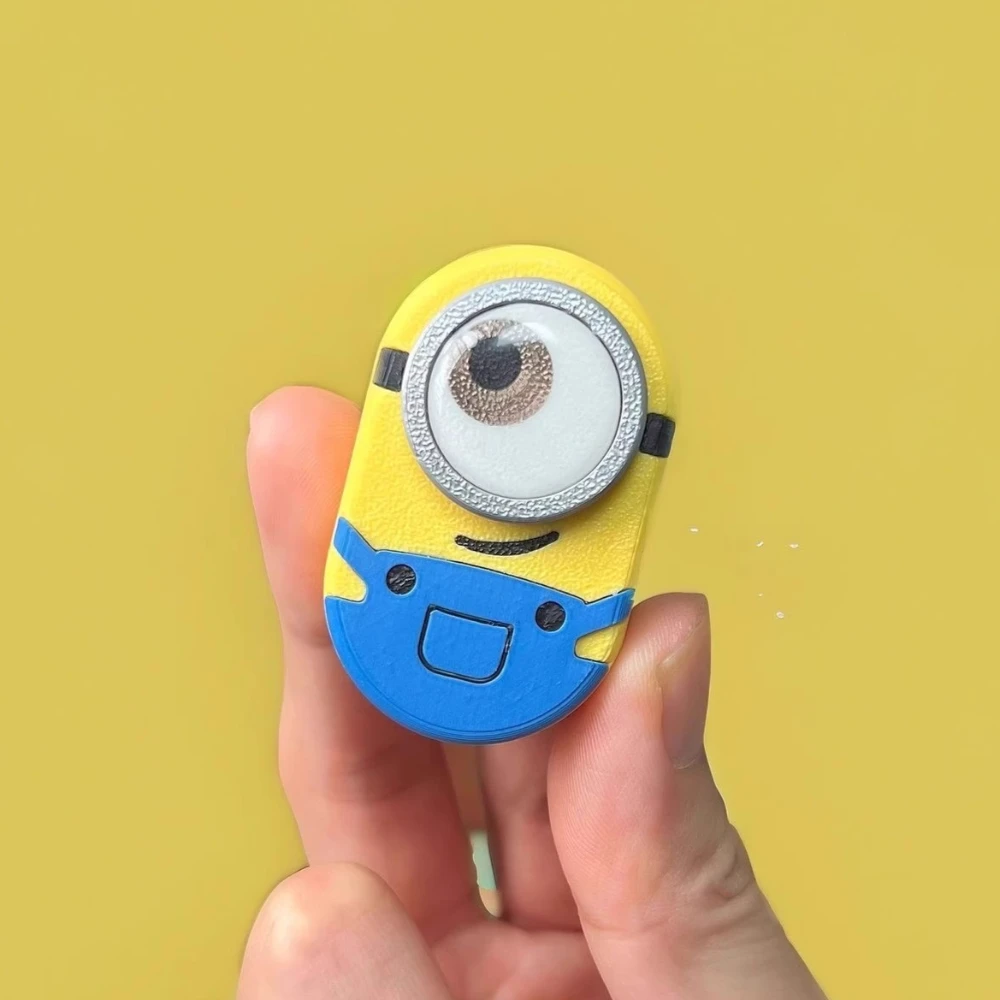 Fidget Magnetic Push Card Mechanical Slider Rotating Roller Pushing Plate EDC Sensory Relieve Stress Relief Toy Anti Anxiety