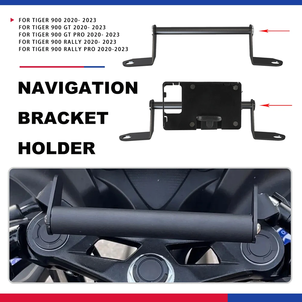 

2023 Motorcycle Mobile Phone Navigation GPS Plate Bracket For Tiger 900/850 GT Rally PRO Tiger900/Tiger850 Tiger900GT 2021 2022