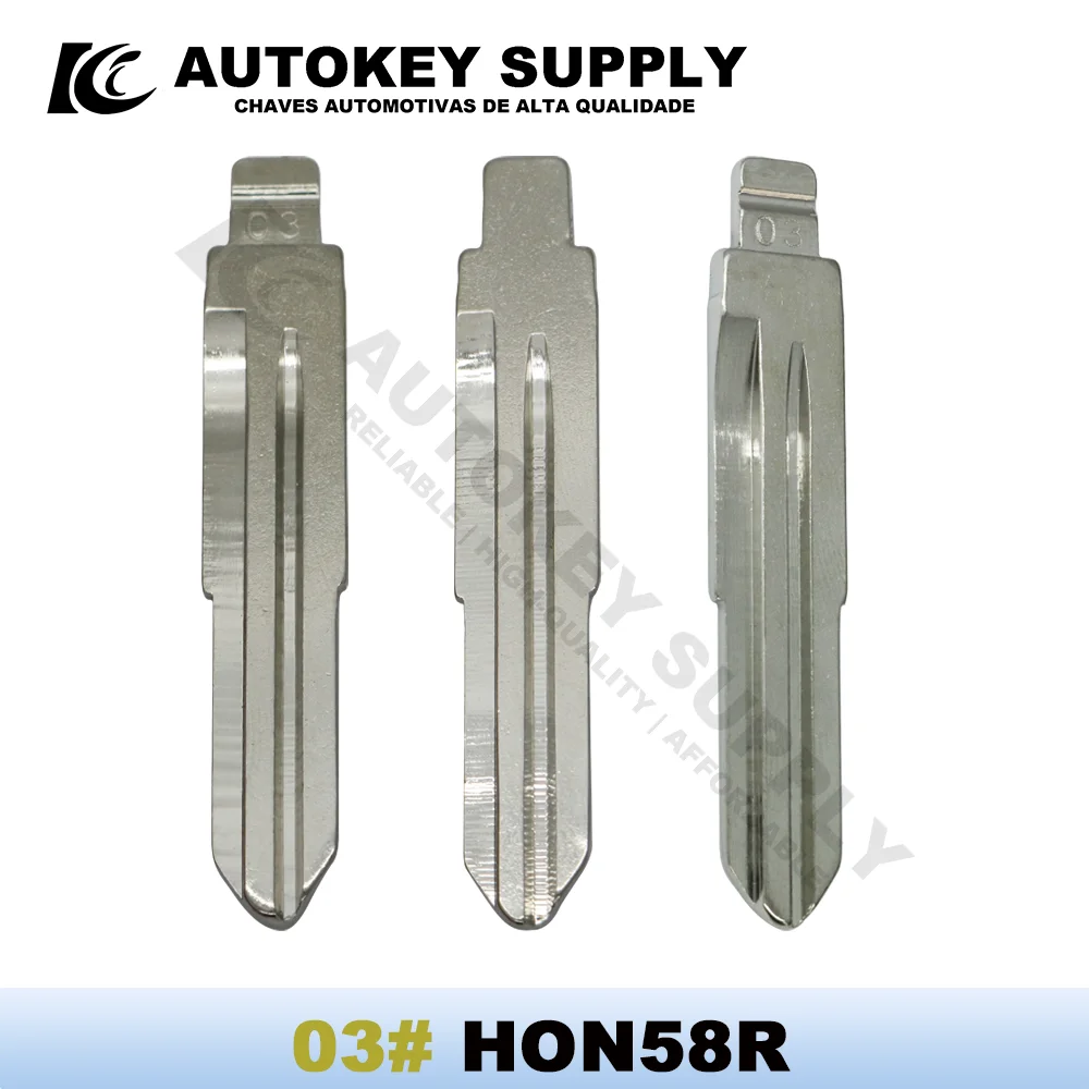 

5PCS/10PCS KD VVDI 03# HON58R Key Blade Replacement Uncut Blank For Honda