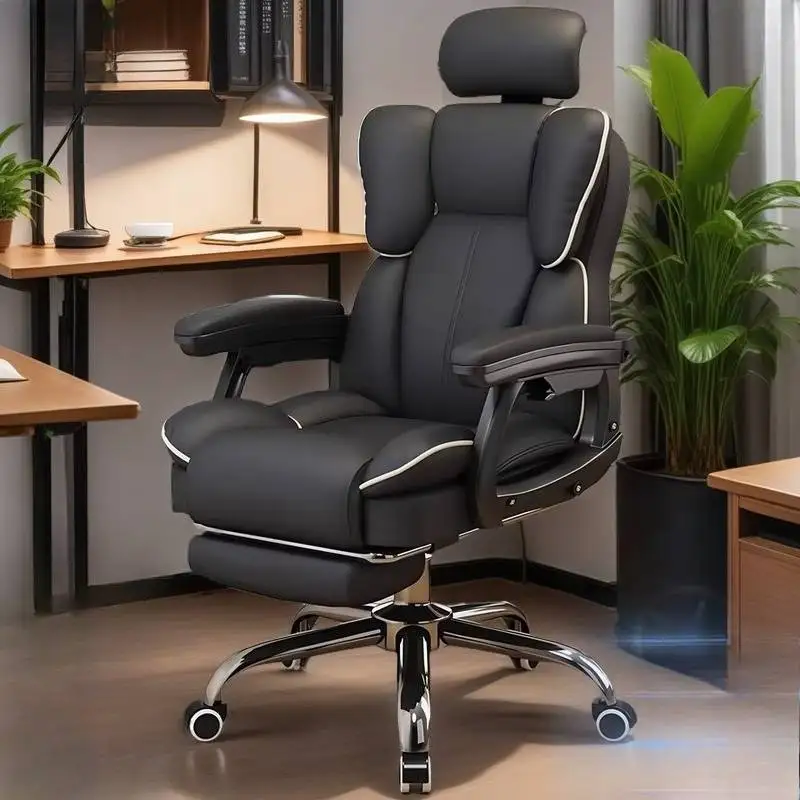 Желтые регулируемые офисные стулья Удобные серые удобные дизайнерские офисные стулья Белая поворотная мебель Sedia Ufficio