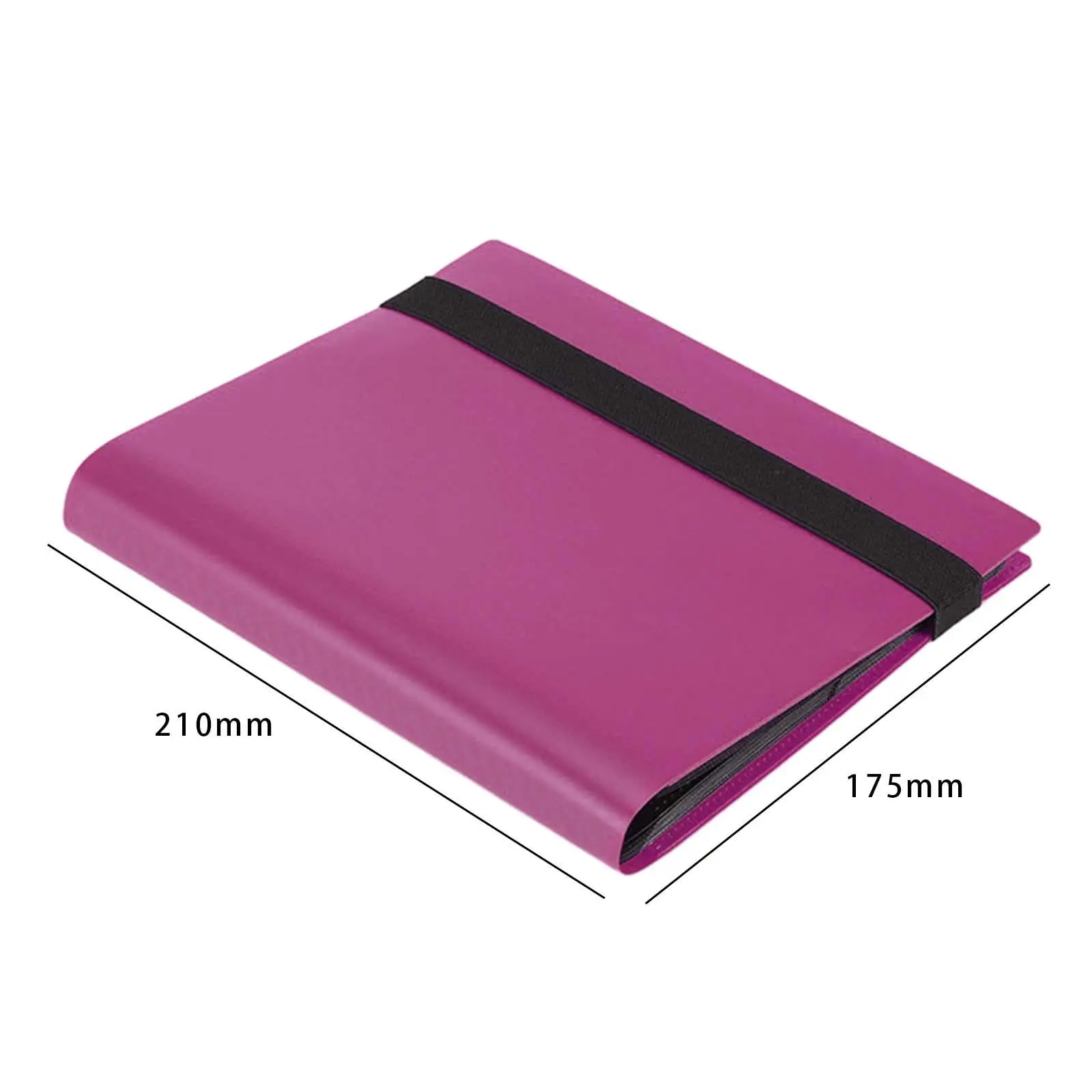 Trading Card Carrying Binder 4 Pockets Card Protective Sleeves Card Books