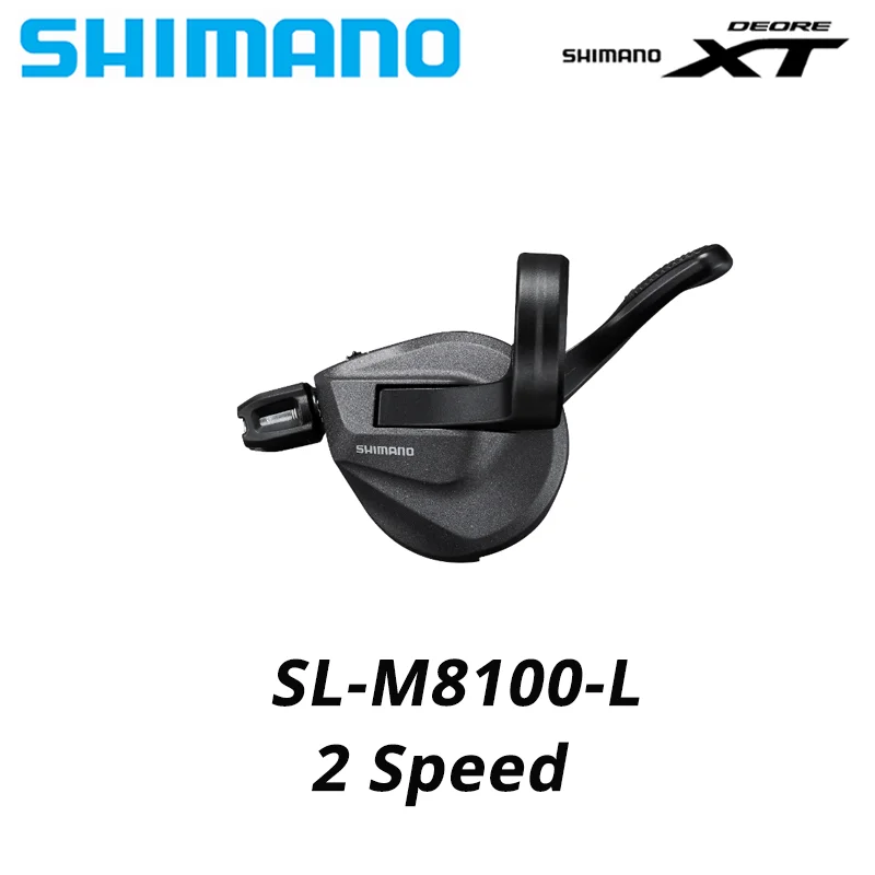 SHIMANO DEORE XT SLX SL M6100 M7100 M8100 Shifter Lever Right 12Speed Left 2Speed for Mountain Bike MTB Bicycle Original Parts