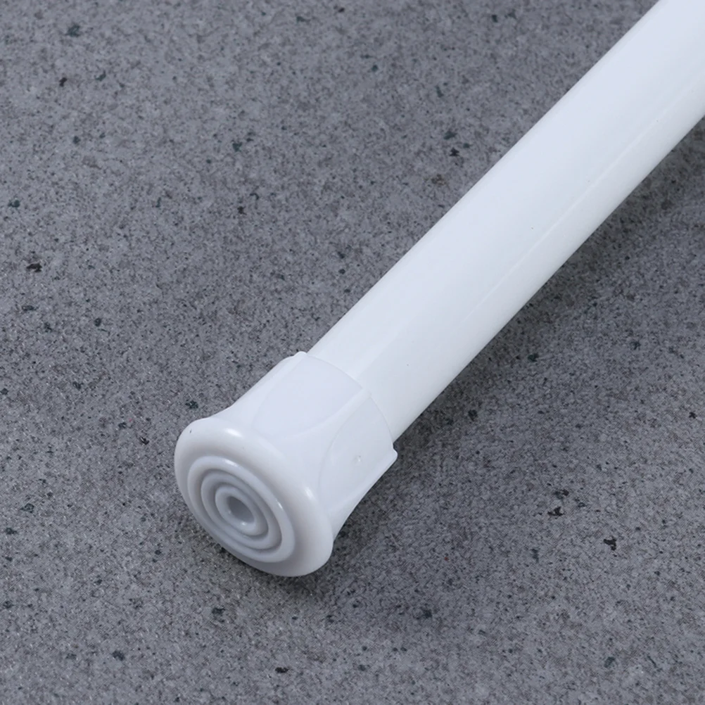 

4Pcs Adjustable Telescopic Shower Curtain Rod High Carbon Steel Extendable Strong Tension Bar Shower Curtain Rod