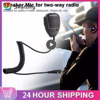 Handheld Speaker Mic Microphone For Baofeng 888S 5R UV82 8D 5RE 5RA Speaker Mic Headset Two Way Radio Walkie Talkie Handheld Mic