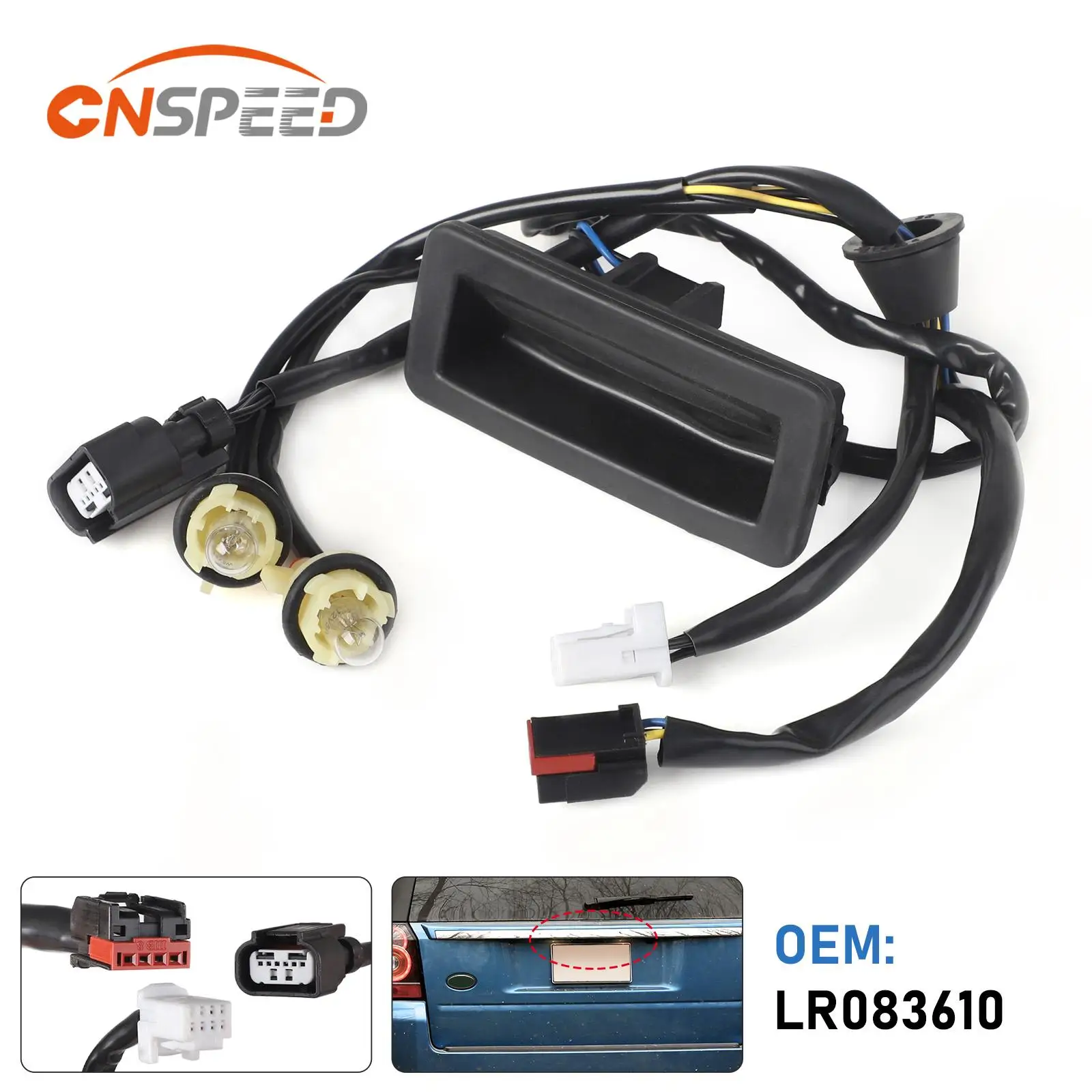 

LR083610 Tailgate Boot Handle Release Switch Button Car Auto Rear Trunk Lock Switch Button For Land Rover LR2 Freelander 2 13-14