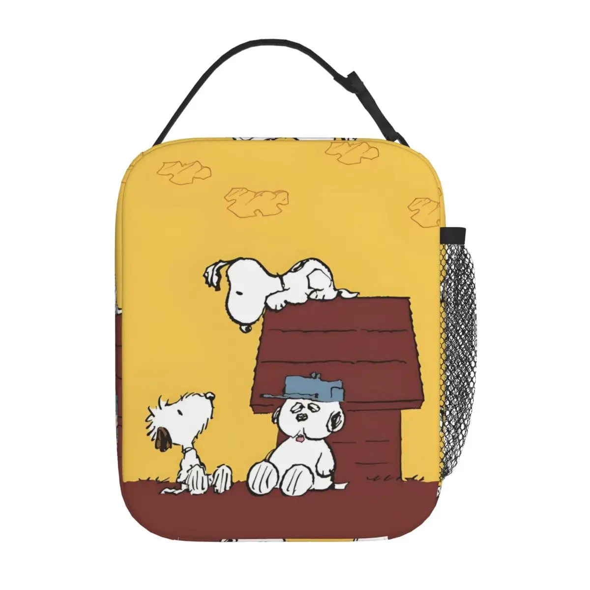 Bolsa térmica personalizada S-Dog-Snoopies Brothers para mulheres, à prova de vazamentos, com desenho de quadrinhos, caixa térmica para escritório, trabalho, escola