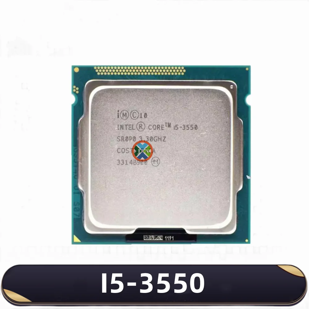 Prosesor CPU Core i5-3550 3.3 GHz Quad-Core 6M 77W LGA 1155 I5 3550