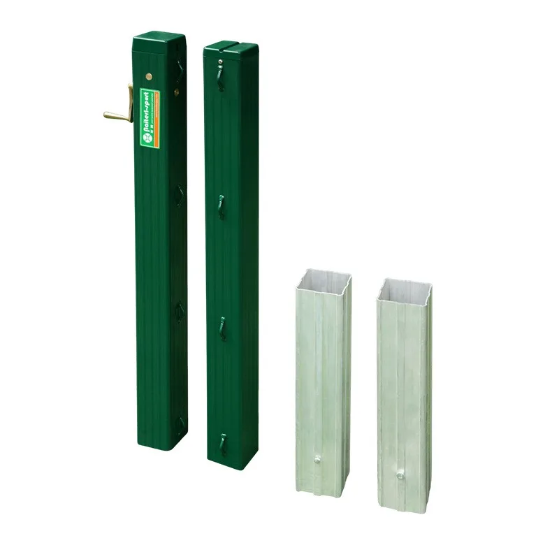 Tennis rack in-line tennis column aluminum alloy fixed square tube competition training y