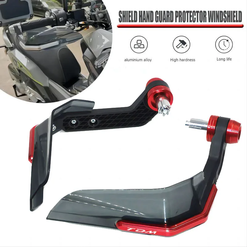 

Motorcycle Handguard Shield Hand Guard Protector Windshield Fit For TDM850 TDM900 TDM 900 850 1991-2002