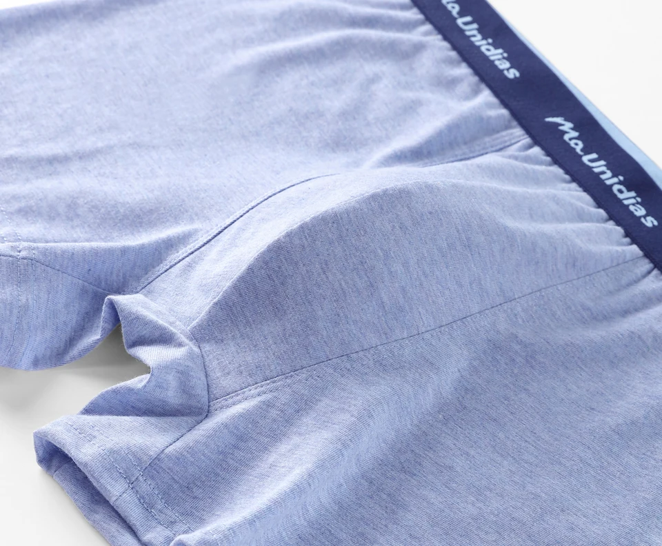 5 stücke Einfarbig Boxer Herren Unterhosen Baumwolle Schlüpfer der Männer Sexy Brief Elastische Band Unterwäsche Für Mann Boxer Shorts – Detail 9