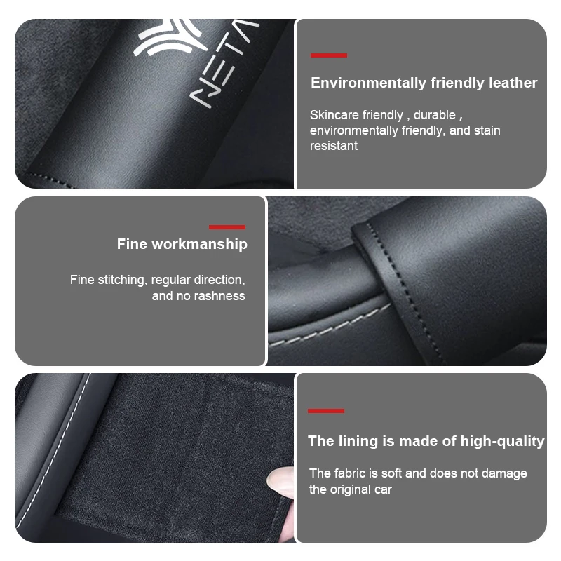 Car Door Handle Multifunctional Cover Protection Soft Pad For NETA V U Pro Hezhong New Energy Vehicles