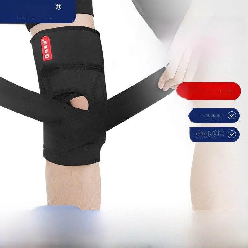 

Ультратонкие наколенники унисекс для бега и спорта, защитное снаряжение для мужчин и женщин, защита суставов, пателлярный ремень, защита коленной чашечки в форме полумесяца