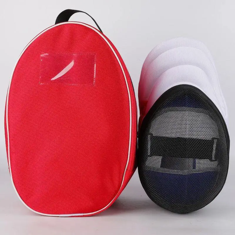 Fencing Mask Carry Protection Case Hight Quality Helmet Protective with Padded Bib for Daily Practice and Competition