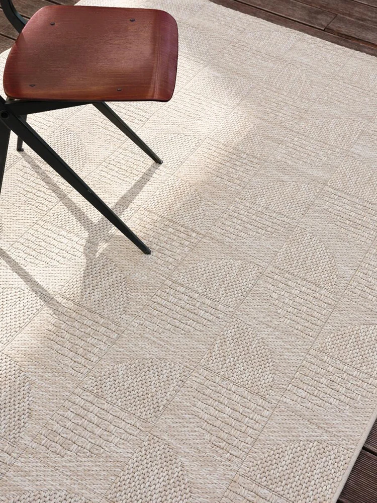 Turkey Style Outdoor Carpet Large Soft Living Room Rug Carpet Solid Color Simple Home Floor Mat Modern Nordic Bedroom Ins Carpet