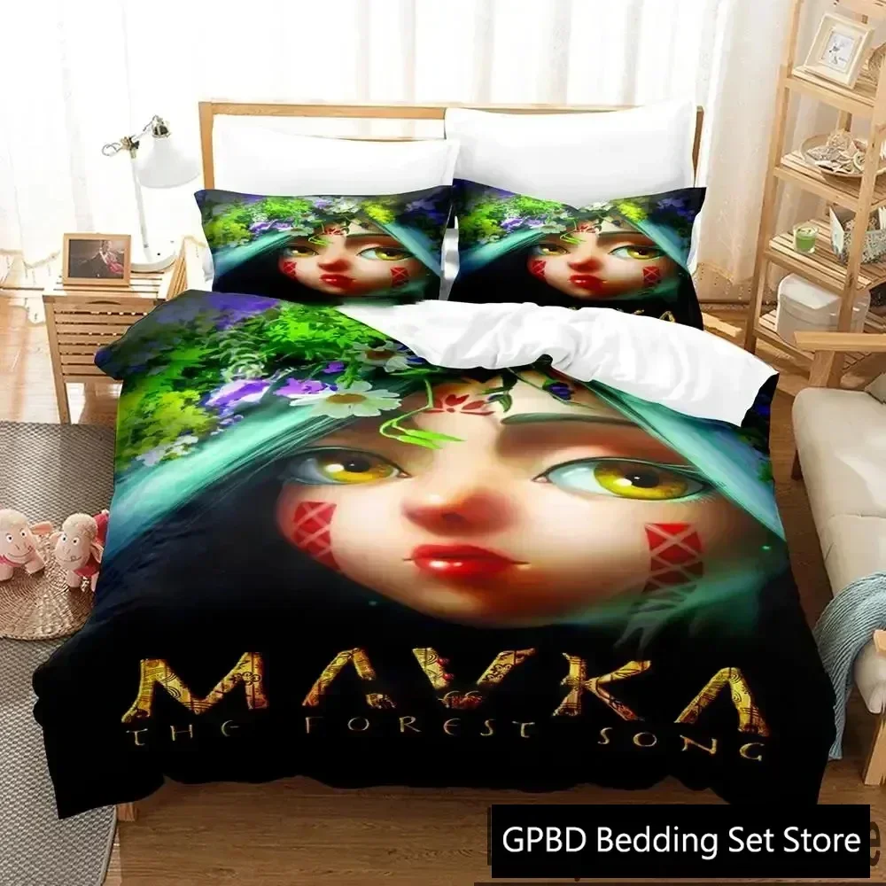 

New 3D Print Mavka The Forest Song Comfortable Duvet Quilt Cover Pillowcase Bedding Set Children Bedroom Decoration Home Textile