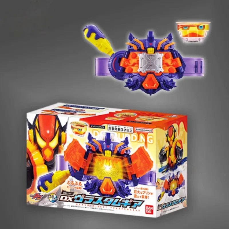 Original Bandai Dx Kamen Rider Gavan Triplets Bram Transforming Belt Pudding Stuffed Collectible Anime Action Figure Toys Gifts