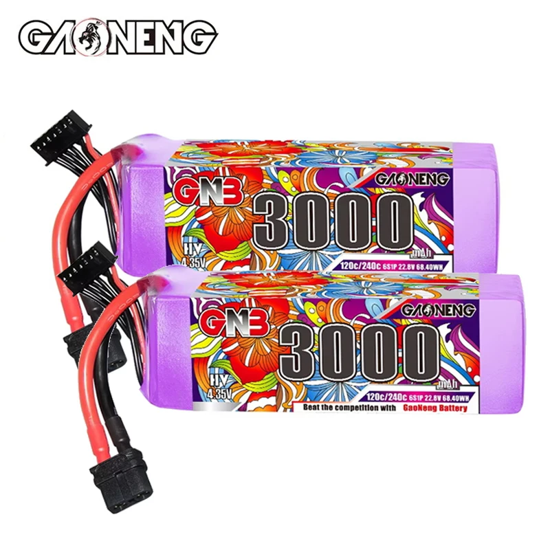 GNB 22.8V 3000mAh 120C/240C Lipo Battery For RC Cars Boats RC Helicopter Quadcopter FPV Racing Drone Spare Parts HV 6S Battery