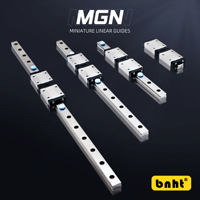 MGN Miniature Linear Rail with 2 Blocks – MGN7/MGN9/MGN12/MGN15 – C Type & H Type – 100mm to 800mm Slide Track for Automation
